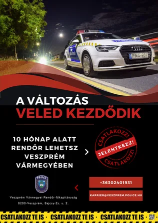 Legyél Te is rendőr borítóképe