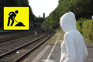 Vágányzári információ borítóképe