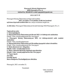 Meghívó