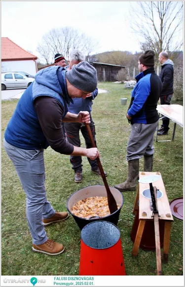Falusi disznóvágás