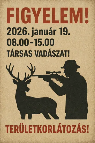 Társas vadászat borítóképe