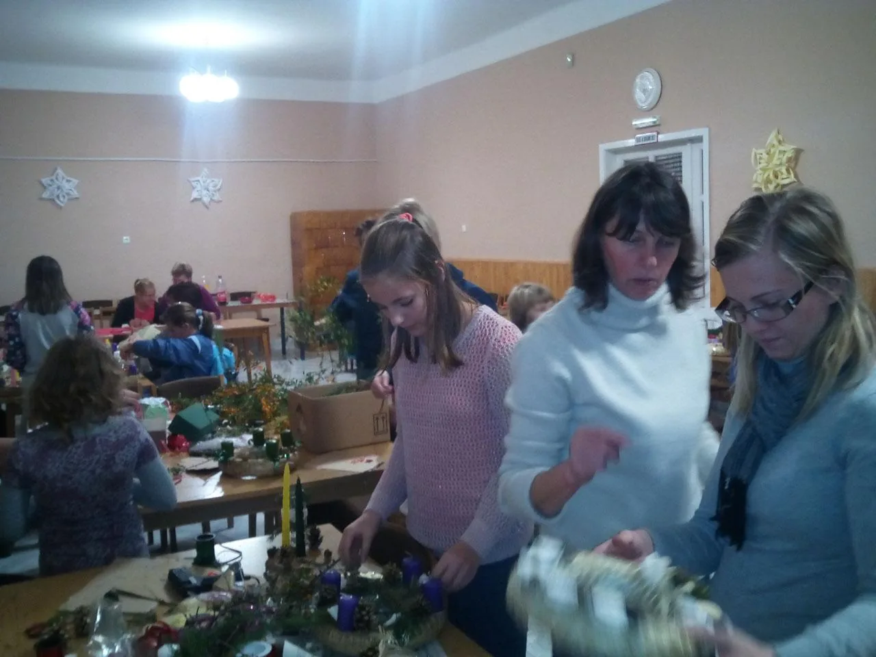 Télváró Kézműves foglalkozás 2015.11.28
