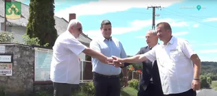 Pénzesgyőr és Bakonybél között elkészült az út borítóképe